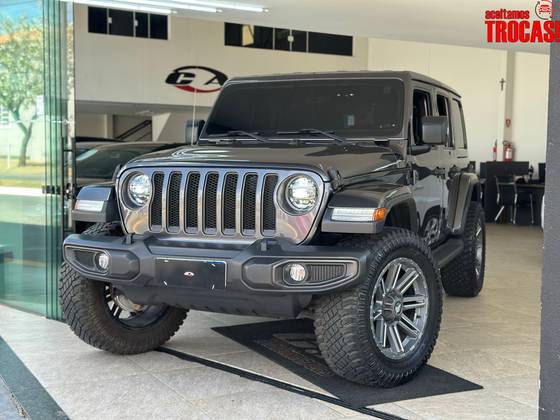 JEEP WRANGLER 2.0 TURBO GASOLINA UNLIMITED OVERLAND 4P 4X4 AT8